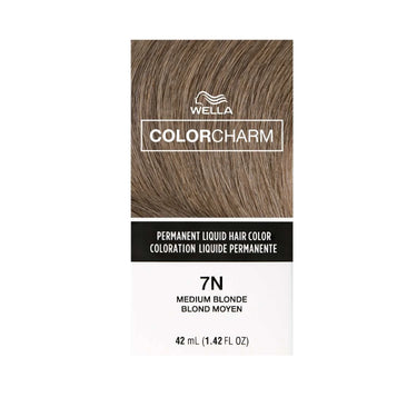 Wella Color Charm Permanent Liquid Hair Color 7N Medium Blonde – 1.42 fl oz - ANNS BEAUTY SUPPLY
